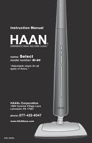 si60 haan select user manual