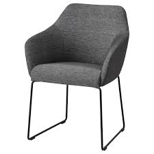 Sitz und lehne gut gepolstert und ergonomisch geformt. Tossberg Stuhl Metall Schwarz Grau Ikea Deutschland