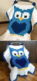 Crochet Owl Baby Blanket Patterns