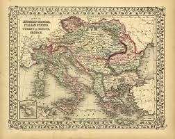 Italian federal kingdom (the great peace map game) Map Of Austrian Empire Italian States Turkey In Europe And Greece Art Source International