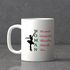 meaning of woman personalized mug gift