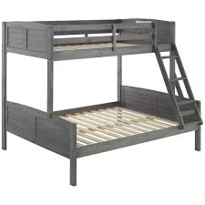 Donco Kids Louver Twin Over Full Solid