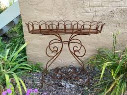 Curl Fern Stand Outdoor Patio Metal