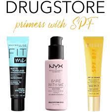 the best primers with spf