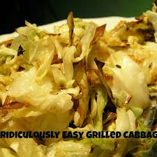 easy grilled or roasted cabbage