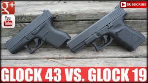 Glock 43 Vs Glock 19 Single Vs Double Stack Gun