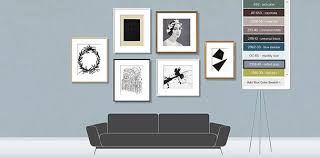 plan a gallery wall with this new app