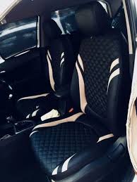 Black Luxury Leather Car Seat Cover