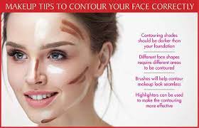 contour your face with makeup