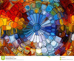 Illusions Of Stained Glass Stock Illustration Illustration