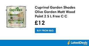 B Q Cuprinol Garden Shades Painting