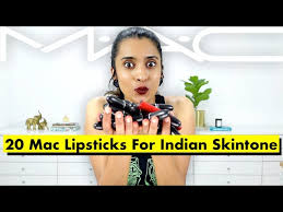 20 mac lipsticks for indian skin tones
