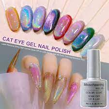 cat eye nail uv gel polish soak off