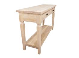 Bingltd Recon Sofa Table Solid Wood