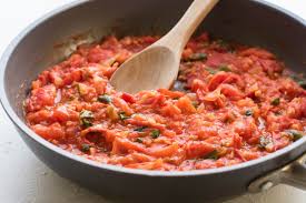 fresh tomato sauce no blanching or