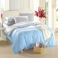 light blue silver grey bedding set king