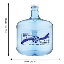 New Wave Enviro Products Round Tritan Water Bottle Bpa Free 3 Gallon
