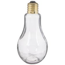 Light Bulb Glass Jar 29 Ounce Hobby
