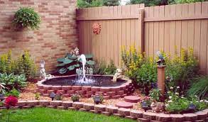 Own Garden With An Outdoor Fountain