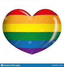 Icono O Símbolo De Un Corazón Arco Iris, Comunidad LGBT, Bandera Gay  Ilustración del Vector - Ilustración de familia, humanidad: 196434342