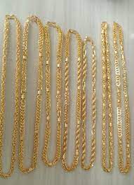 22k uni gold chains 10