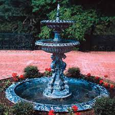 Cast Iron One Tier Sicilian Fountain