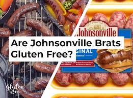 are johnsonville brats gluten free