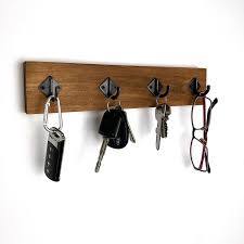 Wooden Key Holder Entryway Hanger