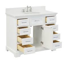 Maybe you would like to learn more about one of these? Aria 42 Classic Bathroom Vanity Cabinet With Sink Quartz Top Kitchenbathcollection