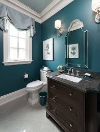 If you want to bring the tone down in the bathroom, lean towards a gray shade that is closer to black. Kylemore Communities Peyton Model Home Jane Lockhart Interior Design Teal Bathroom Teal Bathroom Decor Bathroom Colors