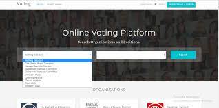 voting system with secure login