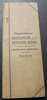 Higginbothams Household Expense Book For