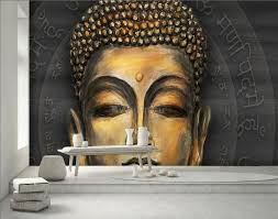 We present you our collection of desktop wallpaper theme: Gold Style Gautama Buddha Wallpaper Mural Wallmur