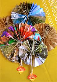 handmade paper fans for chinese new