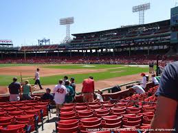 Fenway Park View From Dugout Box 71 Vivid Seats