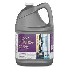 high gloss floor finish clear scent