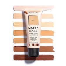 makeup revolution matte base foundation f5 28ml