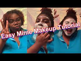 beginner mime makeup tutorial mehron