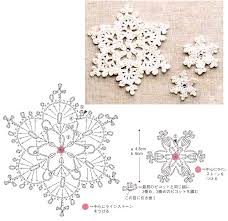 Snowflake Chart Crochet Crochet Snowflake Pattern