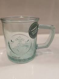 Green Glass Coffee Cup Mug Made