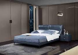 Aria Leather Bed Frame Leather
