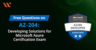 az 204 exam questions for free azure