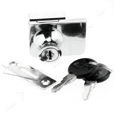 chrome glass cabinet lock for ikea