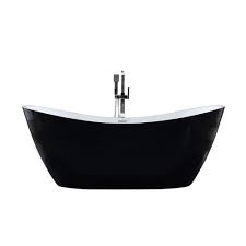 And for a vintage look, consider a classic claw foot tub as a centerpiece. 71 Black Freestanding Bathtub Hintex Home Interior Exterior Building Materials