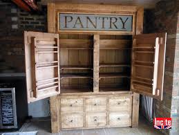 Tackle a cluttered kitchen area with this 64 kitchen pantry. Plank Pine Rustic Pantry Cupboard Handcrafted By Incite