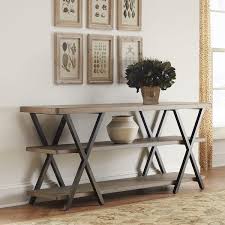 Diy Double X Farmhouse Console Table