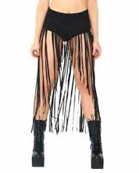Details About Iheartraves Womens Fierce In Fringe High Waisted Suede Booty Summer Shorts