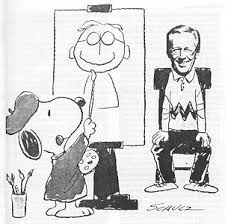 Early Charles M. Schulz artwork