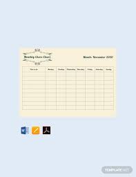 Free Monthly Chore Chart Template Pdf Word Excel