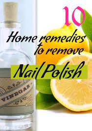 home remes to remove nail polish